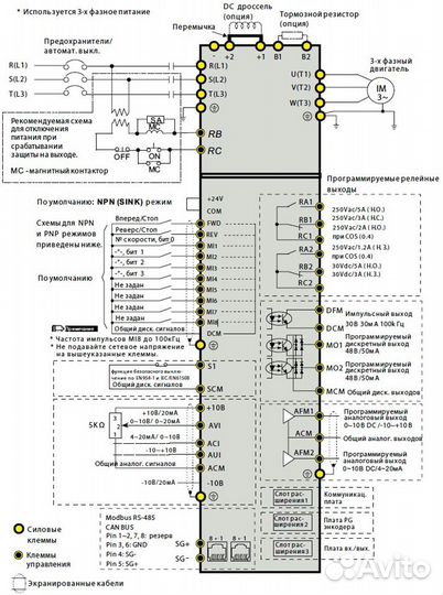 Преобразователь частоты Delta 160 кВт