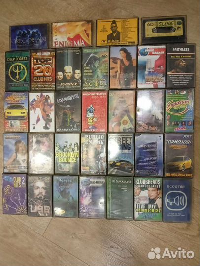 Аудиокассеты Рок. Металл. Эстрада. Шансон