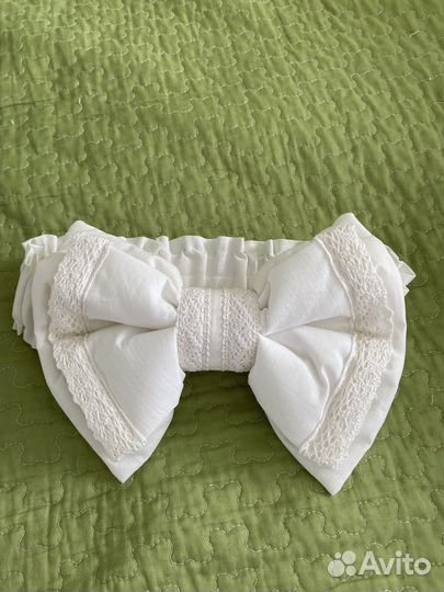 Уголок и бант на выписку