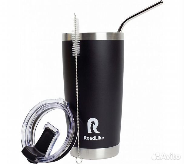 Термокружка RoadLike City Mug 570мл, черный