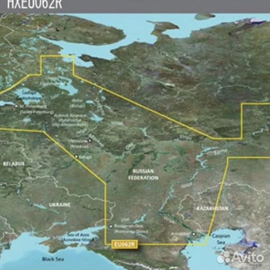 Карта глубин Garmin BlueChart G3 hxeu062R