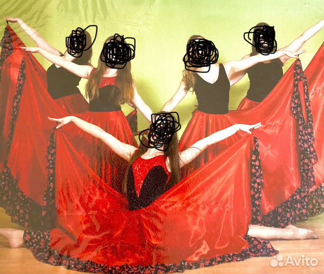 Костюм для танца цыганский