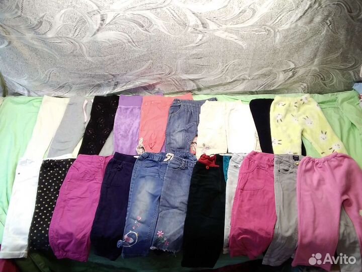 Детские вещи пакетом для девочек 80-92