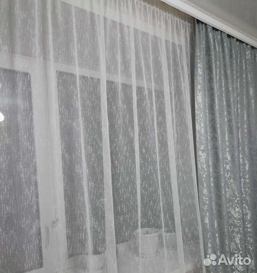Тюль дождик, готовый, новый