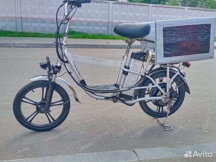 Электровелосипед бу продаётся состояние отлично