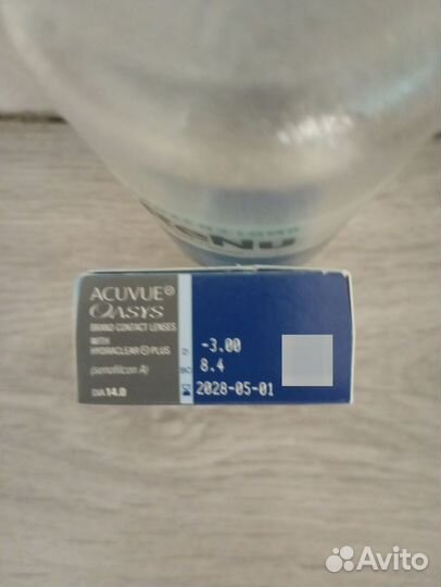 Линзы контактные