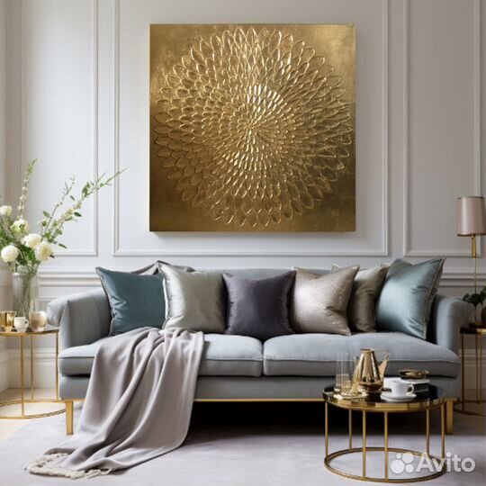 Интерьерные абстрактные картины на заказ