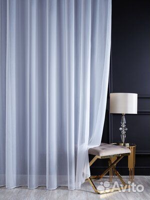 Тюль бамбук