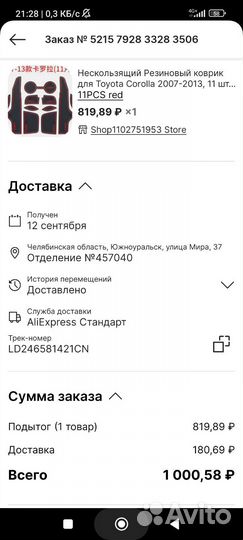 Набор прокладок дверей Королла 150, 07-13