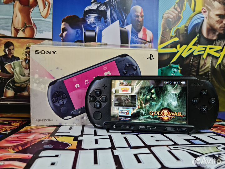 Sony PSP E1008 Street 20 Игр