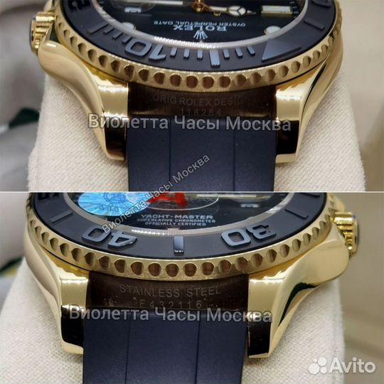 Шикарные Мужские часы Rolex Yacht-Master