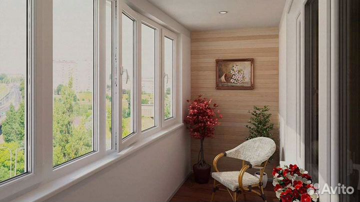 Остекление балконов и лоджий