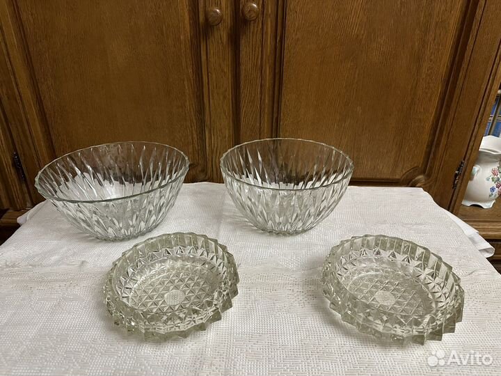 Изделия из хрусталя и стекла СССР