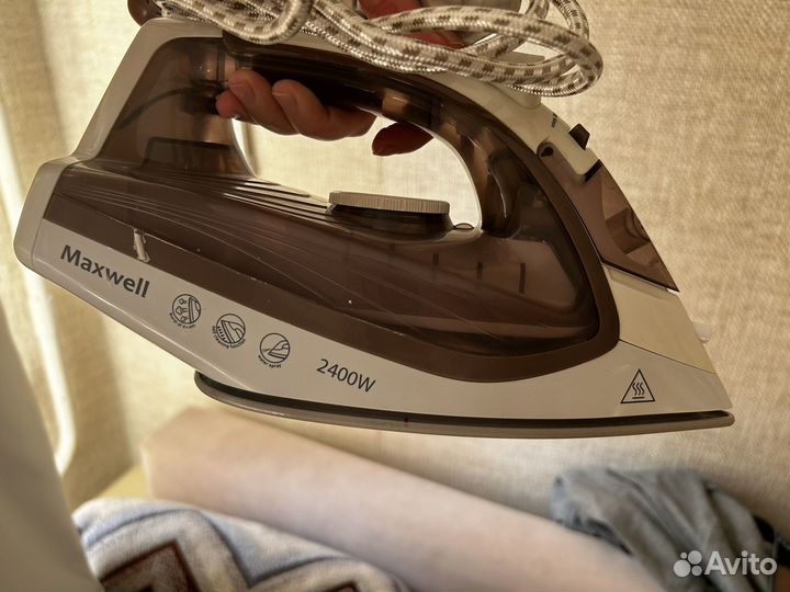 Утюг maxwell керамический