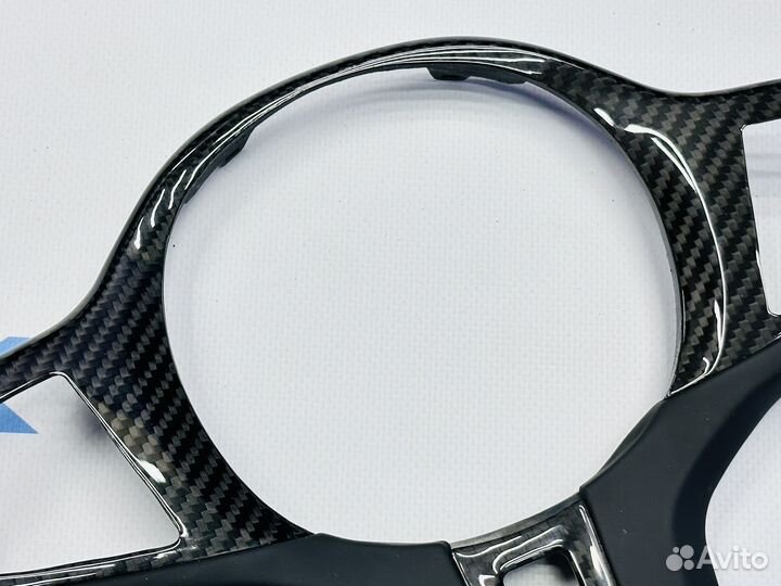 Вставка в М руль BMW G - серии, карбон