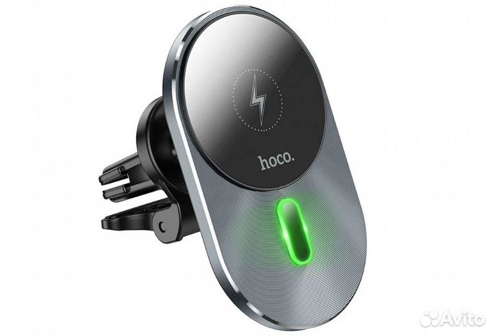 Автомобильный держатель Hoco c Magsafe зарядкой