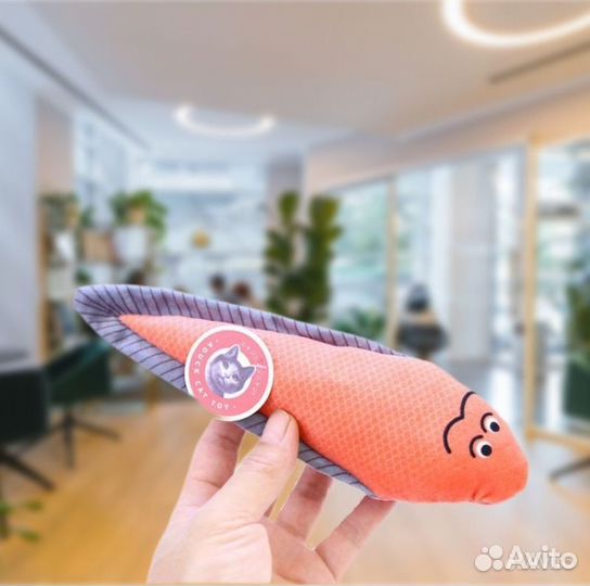 Рыбки для кошек и котов с кошачьей мятой