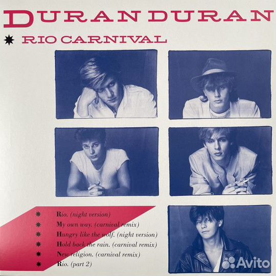 Виниловая пластинка duran duran - carnival RIO - R