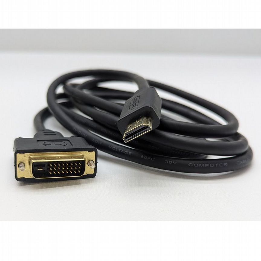 [HDMI - DVI-D] Кабель1,8 M