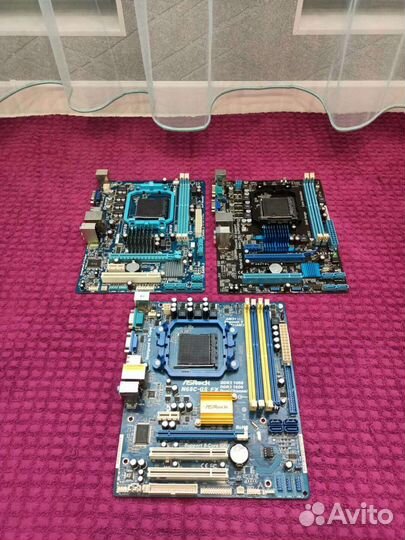 Материнская плата Intel LGA775 и AMD Am2+ Am3 Am3+
