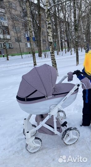 Коляска 2 в 1 adamex chantal