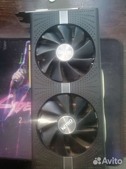Новая редкая rx 580 sapphire +nitro 4 gb