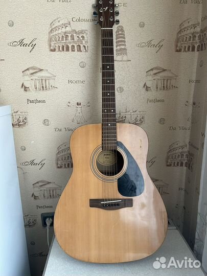 Акустическая гитара yamaha f310 бу
