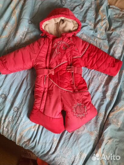 Зимний комбинезон для девочки