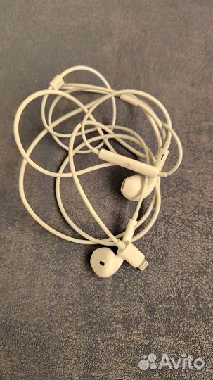 Наушники Apple EarPods Lightning б/у оригинал