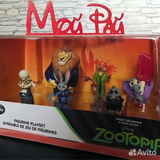 Набор фигурок зверополис дисней