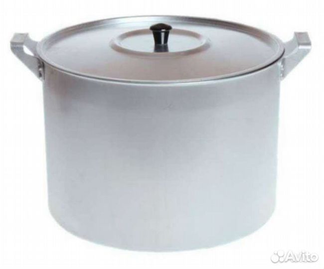 Кастрюля алюминиевая 15 л новая