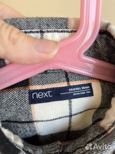 Рубашка теплая next 152