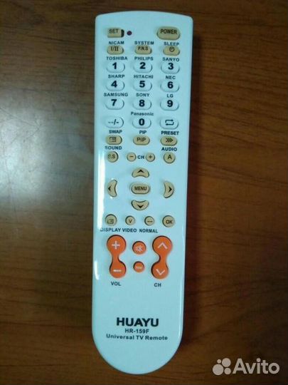 Пульт HR-159F универсальный на много марок тв