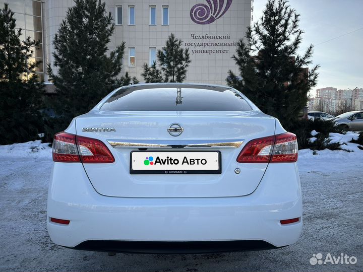 Nissan Sentra 1.6 CVT, 2015, 228 000 км