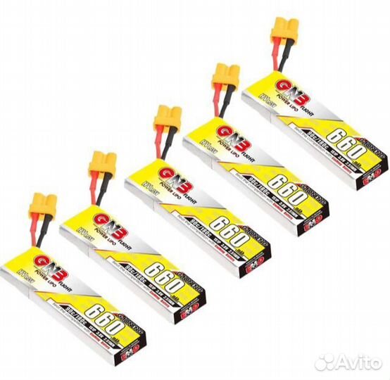 LiPo аккумуляторы 1S Gaoneng GNB 660 mAh