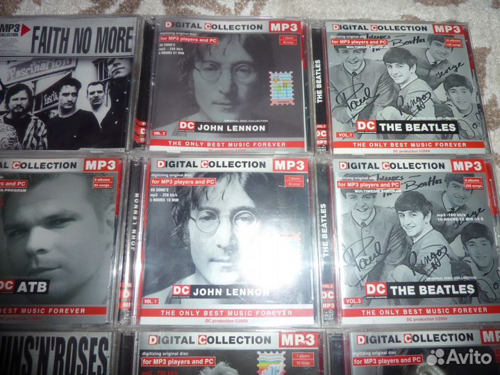 Диски CD -MP3 коллекция