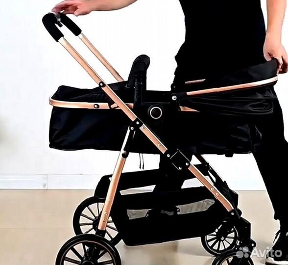 Коляска трансформер 3 в 1 с автолюлькой