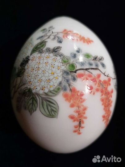 Яйцо пасхальное,стекло,19 век,Россия, 12 см