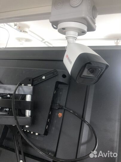 Установка камер видеонаблюдения