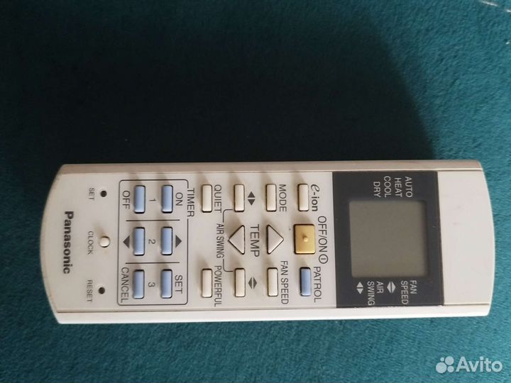 Пульт для кондиционера panasonic