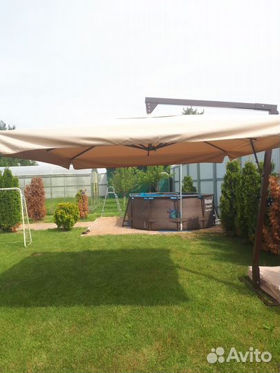 Зонт на боковой опоре 4х22