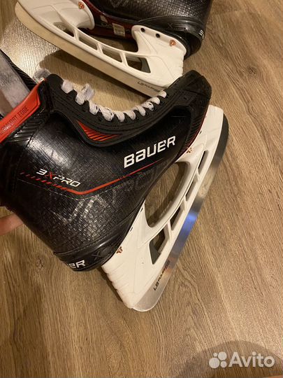 Хоккейные коньки bauer vapor 3x pro 8,5 fit 1