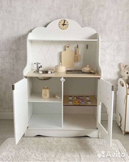 Кухня детская игровая деревянная