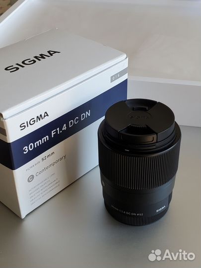 Объектив sigma 30 mm 1.4 sony e, сигма 30 мм