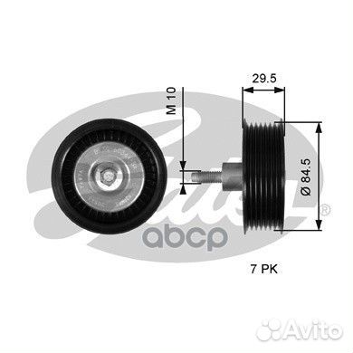 Ролик привода вспомогательных агрегатов T36536