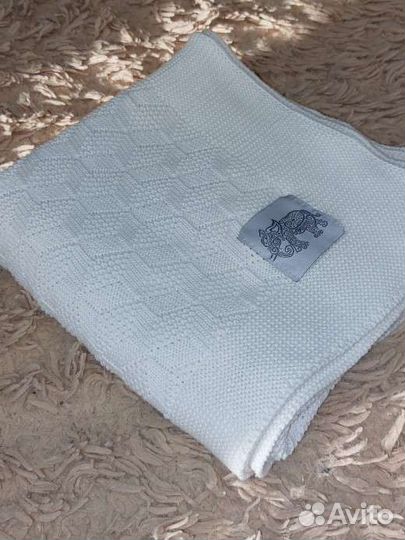 Детский плед 90/110 и бант для выписки