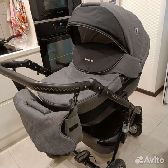 Коляска Rico Brano 2 в 1 Carbon