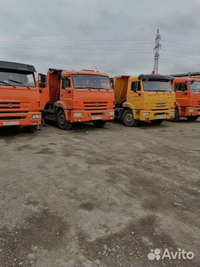 Услуги самосвалов