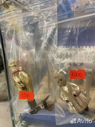 Елочные игрушки СССР