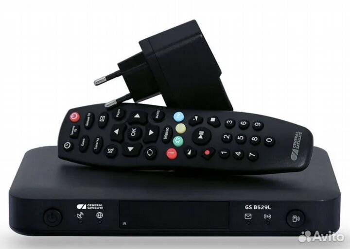 Ресивер триколор и антенна с пультом